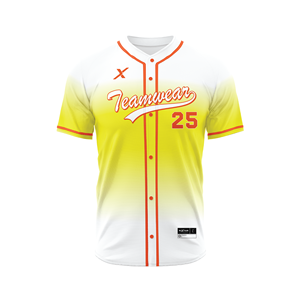 Ensemble de maillots de baseball unisexes personnalisés en gros, respirant, séchage rapide, extensible dans les quatre sens, en spandex/polyester, imprimé, fournisseur OEM ODM - Product Image 2