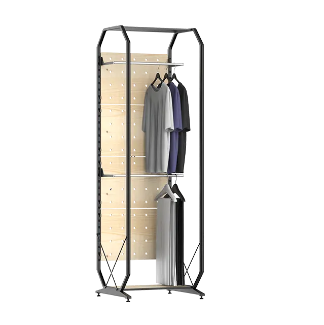 K1 - 60F6  2C  Stylish open wardrobe storage racks Garment rack with flexible expansion