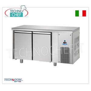ตู้แช่แข็งแบบตั้งโต๊ะสำหรับครัวเชิงพาณิชย์ TECNODOM TF02MIDBT แบบ 2 ประตู พร้อมการตั้งค่าอุณหภูมิ -18/ -22 องศาเซลเซียส - Product Image 1