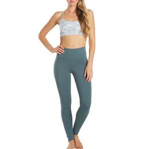 Custom High Quality <b>Women's</b> Seamless Yoga <b>Leggings</b> Solid <b>Pattern</b> Fitness Sportswear for Gym Stretch Wear - Product Image 4