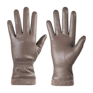 ถุงมือหนังวัวแบบเรียบสำหรับฤดูหนาว  แบบลำลองสำหรับเดินทาง  รับทำโลโก้  เป็นมิตรกับสิ่งแวดล้อม  ระบายอากาศได้ดี  แบบเต็มนิ้ว  ออกแบบและผลิตตามสั่ง - Product Image 3