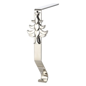 Soporte de calcetín de Navidad de Metal decorativo de primera calidad para chimenea Mantel Holiday Festive Hanging Display Organizer Rack - Product Image 3