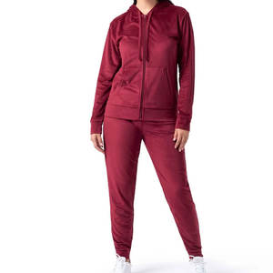 Conjunto de Sudadera con Capucha y Pantalones Deportivos para Mujer, 100% Algodón, Transpirable, Ropa Deportiva para Mujer, Conjunto Deportivo para Mujer - Product Image 1
