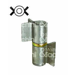 CHARNIÈRE OUVERTE 2 AILES avec rondelle en laiton poli - Product Image 1