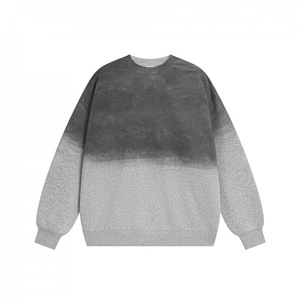 Wholesale basics Crew <b>Neck</b> <b>Tie</b> Dye Sweatshirt Oversized Pullover Customized Fashion Streetwear cotton blended sweatshirt - Product Image 2