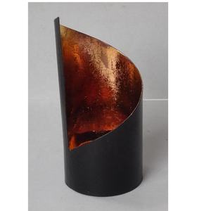 Portavelas de luz de té, portavelas con forro de lámina dorada, portavelas de Navidad, decoración del hogar, artesanías de Metal, decoración de Navidad - Product Image 2