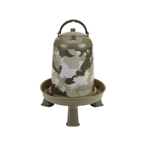 Bebedero de pollo ecológico 5 L. con patas-Camuflaje - Product Image 1