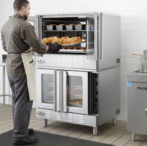 ¡Consíguelo Ahora! Diner's-Perfomance Equipments CG2-NK Hornos de Convección de Gas Natural de Doble Plataforma y Tamaño Completo con Patas - Product Image 4