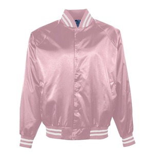 Chaqueta de satén de alta calidad para hombre Chaqueta de bombardero en nuevo estilo con la mejor calidad de bordado - Product Image 5