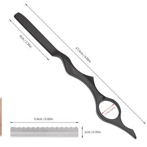 Maquinilla de afeitar de precisión de doble filo, recortadora elegante y versátil, herramienta de aseo sin esfuerzo - Product Image 3