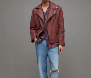 Nouvelle Arrivée 2026 – Blouson en Cuir Slim Fit Style Moto avec Col Montant – Vente en Gros en Ligne – Vestes en Cuir Naturel Personnalisables - Product Image 1