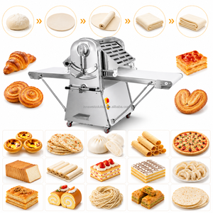 Máquina Prensadora <span class=keywords><strong>de</strong></span> Masa <span class=keywords><strong>de</strong></span> Grado Alimenticio, Laminadora <span class=keywords><strong>de</strong></span> Masa para Pan Plano, Línea <span class=keywords><strong>de</strong></span> Producción <span class=keywords><strong>de</strong></span> Tarta <span class=keywords><strong>de</strong></span> <span class=keywords><strong>Manzana</strong></span>, Máquina para Masa <span class=keywords><strong>de</strong></span> Quiche, Uso Comercial en Cocina - Product Image 1