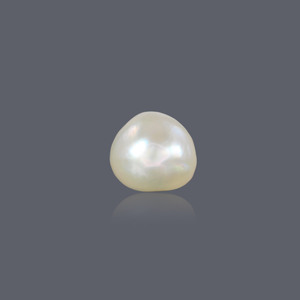 Perles de Basra 3,34 carats, perles d'eau douce naturelles baroques blanches et roses, perles lâches élégantes pour la création de bijoux - Product Image 1