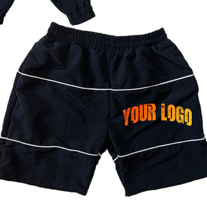 Vente chaude 2025 Ensemble court coupe-vent pour homme Nylon léger 2 pièces Vêtements de sport pour la course à pied Sports de plein air Vêtements décontractés Streetwear - Product Image 5