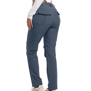 Pantalon Softshell élégant et durable pour femmes, pantalon d'extérieur coupe-vent imperméable et respirant pour la randonnée et le trekking - Product Image 6