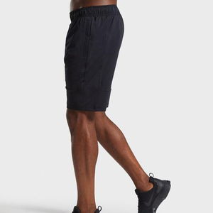 Pantalones cortos de verano de baloncesto para hombre personalizados de poliéster 100% al por mayor, pantalones cortos de malla holgada de secado rápido estilo informal con encaje - Product Image 3