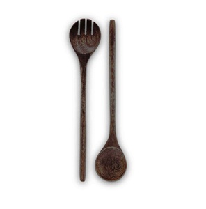 Utensilios para Ensalada de Último Modelo, Hechos en India, de Hueso y Latón Antiguos, Ecológicos y Aptos para Lavavajillas - Product Image 6