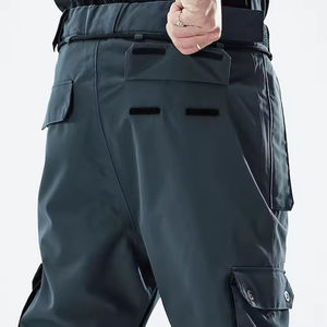 Pantalones de Esquí Impermeables y Transpirables de Cordura, de Cintura Alta, para Uso Individual o Doble Tabla, Pantalones de Esquí Unisex Cálidos para Exteriores - Product Image 6