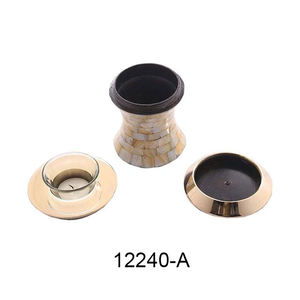 Urnes funéraires en laiton pour adultes urnes en or noir bande classique souvenir funéraire cendres urne des fournisseurs inde - Product Image 3