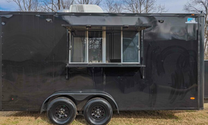 Remorque alimentaire mobile 7x16 Black-Out à vendre - Product Image 4