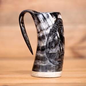 Utilisation de tasse de corne à boire naturelle pour la maison et la fête et les hôtels/tasse de corne de buffle pour les exportations mondiales - Product Image 6