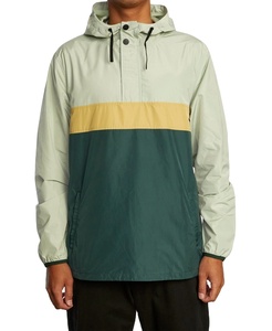 Veste Anorak à Capuche Pliable avec Fermetures Éclair Latérales, Couleur Personnalisée, Style Rétro, Coupe-Vent en Toile, Veste d'Automne - Product Image 1