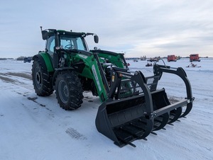 2021 Deutz-Fahr 6140 4WD Tractor de ruedas utilizado con componentes centrales Bomba Motor Caja de cambios 70HP - Product Image 4