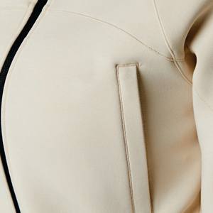 Ropa de calle con logotipo personalizado, sudadera de mujer, pulóver, sudaderas con capucha de gimnasio, Sudadera corta para mujer, conjunto de Top corto informal con capucha para mujer - Product Image 5