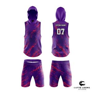 Élégant uniforme de football américain 7v7 Premium OEM fabriqué avec un tissu de maillot de football américain résistant à la transpiration - Product Image 3