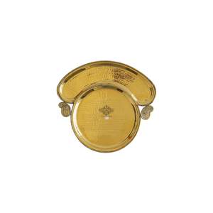 Plato de Cena de Diseño Maharaja Chino Tradicional Hecho a Mano, Material de Latón Puro, Directo para Hoteles, Regalos Personales, Personalizable - Product Image 6