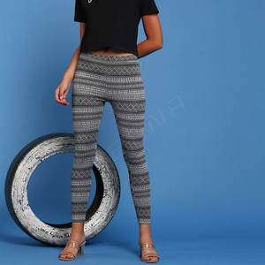 Pakistan Made Plus Size Women High Waist Breathable Slim Fit <b>Summer</b> Workout <b>Leggings</b> - Product Image 1