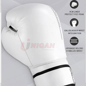 ถุงมือมวยหนังวัวแบบพรีเมี่ยม, ทนทานทนทานต่อการก่อสร้างสำหรับการฝึกซ้อมขั้นสูง - Product Image 2