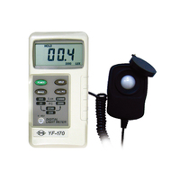 Medidor de Luz Digital y Fotómetro TENMARS YF-170 con Sensor de Diodo de Silicio, Resolución de 0.01 lx, Rango de hasta 200,000 Lux, Precisión del 3%