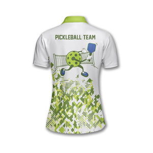 Mejor diseño de secado rápido transpirable verano Pickleball camisetas Unisex nueva llegada entrenamiento Pickleball camisetas de manga corta estampado - Product Image 2