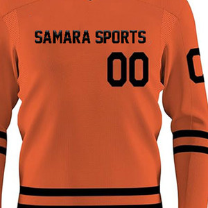 Jersey de entrenamiento de Hockey americano Vintage de manga larga Pakistán malla desgaste de Hockey sobre hielo sublimación Jersey de Hockey sobre hielo para hombres - Product Image 5