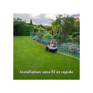 เครื่องตัดหญ้าอัตโนมัติ Segway SGW001 ใช้แบตเตอรี่ สีดำ เทา ส้ม ราคาสุดคุ้ม  ประสิทธิภาพสูง  ขั้นต่ำในการสั่งซื้อ - Product Image 2