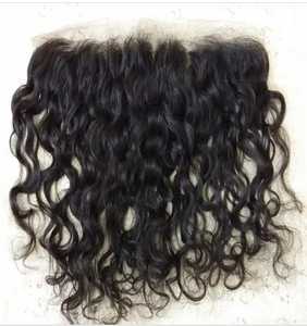 Peluca frontal de encaje 13x4 con encaje HD, extensión de cabello Remy indio, peluca frontal de encaje de cabello humano de color natural - Product Image 6