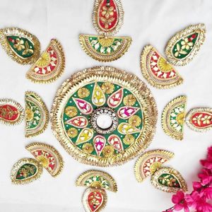 Stylish Metal Rangoli Tealight Holder for Home Wedding Festival and Baptism Event Decorations Diwali <b>Gifts</b> Sale - Product Image 5
