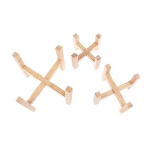 Soporte de plantas de madera de 4 niveles de Vietnam, práctico soporte para maceta para uso en centro comercial, venta al por mayor, Base de flores de madera - Product Image 3