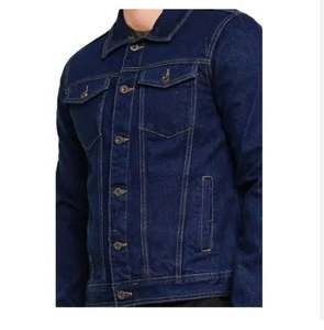 แจ็คเก็ตยีนส์ผู้ชายสไตล์ลำลองใหม่ สวมใส่สบาย ดีไซน์คุณภาพสูงแบบ OEM เสื้อผ้าแนวสตรีทสำหรับผู้ชาย - Product Image 5