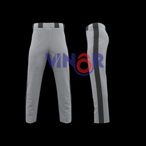 Pantalons de baseball personnalisés à séchage rapide de haute qualité, très vendus, nouveaux, légers, confortables, pantalons de baseball pour hommes, 100% polyester - Product Image 2