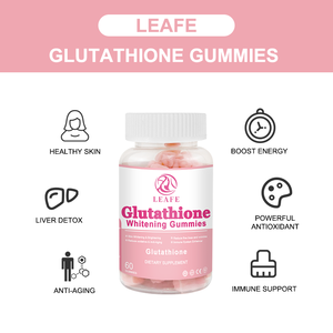 Private Label Glutathion Aufhellende Haut-Gummibärchen Gesundheitsergänzung Erwachsenen-Schönheits-Gummibärchen Hautaufhellende Gummibärchen - Product Image 3