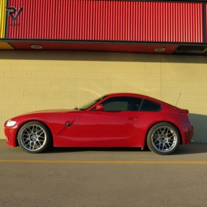 Rines Deportivos Planos Hunt Custom Forged ARC-8 <span class=keywords><strong>de</strong></span> 18 Pulgadas, 5x120, Gris Antracita Plateado, Monobloque, para bmw Z4 m E85 - Product Image 6