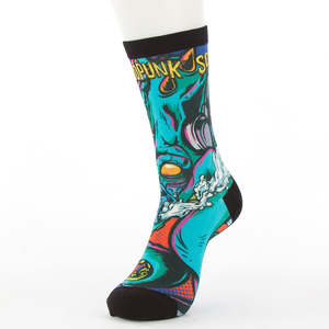 Chaussettes de sport de haute qualité, vente en gros de chaussettes de sport personnalisées en spandex/polyester, vêtements d'hiver, antibactériennes - Product Image 3