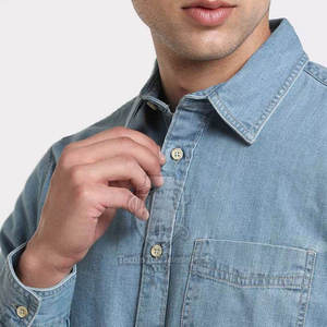 Chemise en jean de style unique, taille personnalisée, chemise en jean la plus vendue, dernier prix, chemise en jean légère, chemise en jean d'extérieur - Product Image 5
