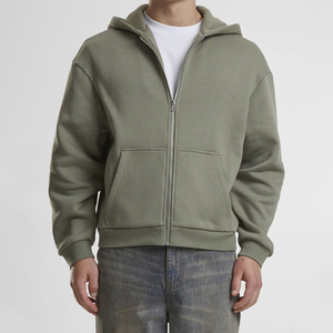 Sweat à capuche surdimensionné en gros pour hommes, vêtements de rue et décontractés, sweat à capuche à manches longues, 100% coton avec logo personnalisé - Product Image 3