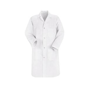 Professionnel en gros Premium hôpital médecin robe de laboratoire conception blanc hôpital uniforme médecins manteau blanc - Product Image 4