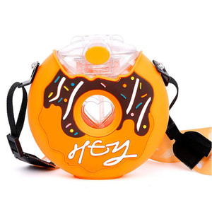 Botella de Agua Myrva en Forma de Donut de 180 ml, Botella de Plástico para Beber al Aire Libre - Product Image 6