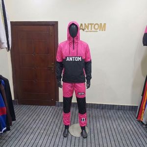 Conjunto Deportivo Personalizado de Invierno para Hombre, Talla Grande, 100% Algodón, con Capucha, Pantalones Deportivos con Cordón, Venta al Por Mayor Antom - Product Image 4