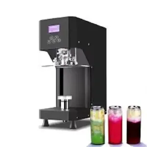 Entièrement en stock Électrique Automatique Thé Soda Bière Canette Scellant Prêt à Expédier De Poche Pet Bouteille Scellant Outil - Product Image 1